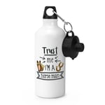 Trust Me I'm A Horse Man Sports Water Bottle Funny Joke Best Favourite Animal