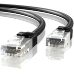 Mr. Tronic 25m Ethernet Network Patch Cable Outdoor Weatherproof | Cat6, Awg24,