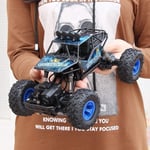 1:14 Scale High Speed Giant Electric RC Car Off-Road Vehicle 36km/h 4WD 2.4GHz Racing Remote Control Buggy Truck Rock Crawler Monster 360° Rotation Stunt Drifting Vehicle Toy Gift For Boys Blue