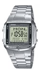 Montre Unisex CASIO DATA BANK DB-360N-1AEF Acier Numérique Chrono Réveil Memo