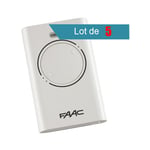 Télécommande FAAC XT2 868 SLH BLANC Pack de 5 - FAAC