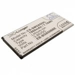 Kompatibelt med Samsung SM-S801, 3.85V, 1860 mAh