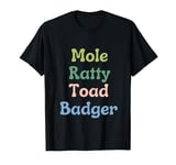 Wind in the Willows Character Funny T-Shirt