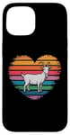 iPhone 15 Retro Vintage Goat Animal Lover Farm Nature Gifts for Women Case