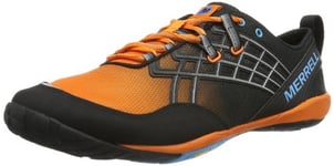 Merrell Trail Glove 2, Chaussures de Sport d'extérieur pour Homme Orange Orange (Orange Peel/Black) 48