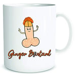 Funny Rude Ginger Friend Mug Secret Santa Novelty Present Ginger B*stard Humour Coffee Cup Husband Boyfriend Birthday Christmas Jift Valentines Banter WSDMUG1821