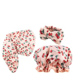 The Vintage Cosmetic Company Cherry Print Hair Accessory Trio