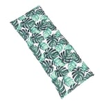 OHS Coussin de Banc 2 Places, Doux, résistant à l'eau et Confortable, pour mobilier de Jardin, terrasse, intérieur - Vert Feuille Tropicale