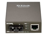 D-link Dmc-f15sc/e Verkon Mediamuunnin 100 Mbit/s 1310 Nm Musta