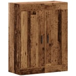 Armoire murale vieux bois 69,5x34x90 cm bois d'ingénierie Vidaxl Old wood