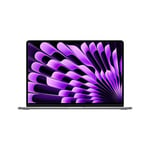 Apple 2024 Portable MacBook Air 15 pouces avec puce M3 : écran Liquid Retina 15,3 pouces, 16 Go de mémoire unifiée, 512 Go de stockage SSD, clavier rétroéclairé, caméra FaceTime HD 1080p. Gris sidéral