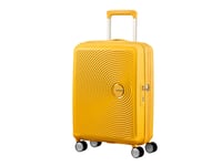 American Tourister Spinner Expandable 55, Tralle, Gult, Polypropylen (Pp), 4 Hjul, Kombinasjonslås, 1 Stykker