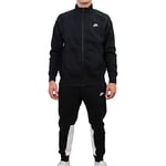 Nike M Nsw CE TRK Suit Flc Tracksuit - Black/White/X-Small