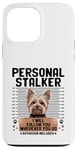 Coque pour iPhone 13 Pro Max Personnel Stalker Yorkshire Terrier Yorkshire Chien Yorkshire Yorkshire