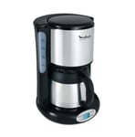 Cafetière Moulinex Ft362811 Filtre Isotherme Subito 1000 W Noir et inox