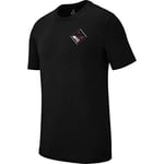 Nike WINGS FLIGHT LOGO TEE T-shirt Homme Noir FR : L (Taille Fabricant : L)