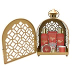 Coffret Hammam Argan - Lanterne Soins Corps avec Gel Douche, Bain Moussant, Lotion Corps, Crème Mains et Bougie - Cadeau Femme Argan Spa Maison Relaxation et Cocooning - French Tendance