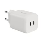 2-Power USB-C GaN 65W Lader 2 portar