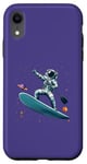 Coque pour iPhone XR Astronaute Sur Une Planche De Stand-up Paddle