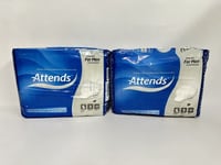 2 X Attends For Men 3 (599ml) 2 Packs Of  14 Pack Incontinence Aid Pads For Men