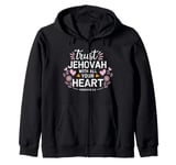 Jehovah's Witness Trust In Jehovah JW ORG JW Zip Hoodie