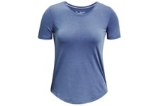 t-shirts Femme, Under Armour Streaker Run Short Sleeve, Bleu