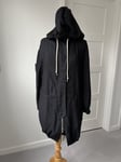 All Saints Calla Parka XS £258 Black Brand New with Tags