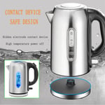 Stainless Steel Electric 1.7L Cordless Kettle Quiet & Fast Boil 2.2KW BPA-Free