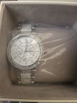 Michael Kors MK6759 Ladies Parker Watch, Silver