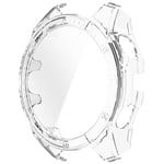 Garmin Fenix 8 43mm Heltäckande skal med inbyggt skärmskydd, transparent