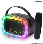 Party Fun Lights - Mini Karaoke Speaker with Wireless Microphone - (605607)