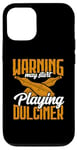 iPhone 12/12 Pro Warning May Start Playing Dulcimer Music Teacher Case