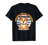 Life Goal Pet All The Dogs For Women Kids Funny Dog T-Shirt