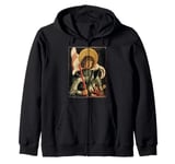 St George and the Dragon Day Icon Art Knight Catholic Saint Zip Hoodie