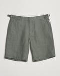 Orlebar Brown Norwich Linen Shorts Light Kombu