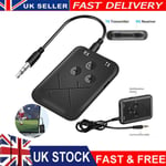 2-in-1 Wireless Bluetooth 5.0 Transmitter Receiver Adapter Audio 3.5mm Jack Aux-