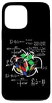 Coque pour iPhone 13 Pro Max Magic-Cube mathématique formule Dessin à la craie Cult Retro