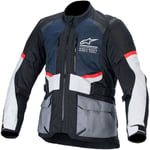 Mc-Jacka textil alpinestars - Mc jacka andes air blå grå vattenresistent medium