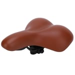 DAUERHAFT Bike Seat Cover Padded Mountain Bicycle Saddle Seat Ergonomic Bumper,Fit Stationary Bycicle(brown)