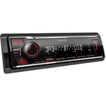 Kenwood - KMMBT408DAB Autoradio kit mains libres bluetooth, port pour commande au volant, tuner dab+