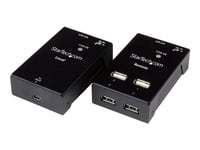 Startech.Com 4-Port Usb 2.0 Extender - 165Ft (50M) Usb Over Cat5/Cat6 Extender - Compact Usb 2.0 Over Ethernet Extender (Usb2004extv) - Usb-Utvider - Usb 2.0 - Over Cat 5/6 - 4 Porter - Opp Til 50 M - For P/N: Sva5n3neua