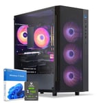 Sedatech PC Gamer Expert • Intel i9-11900KF 8x 3.5Ghz • Radeon RX6600 • 32Go RAM • 1To SSD M.2 • 3To HDD • Wifi, USB C • Windows 11 • Unité centrale