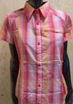 Columbia Women's Silver Ridge Plaid II Short Sleeve Shirt - Size Large