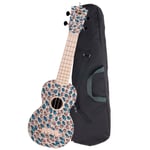 Ukulele Soprano Uke Guitar Kit 21'' 4 Cordes Housse Design Animale pour Enfant