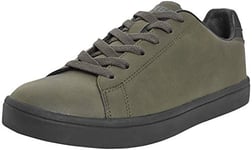 Urban Classics Homme Summer Sneaker Basket, Olive Noire Multicolore, 37 EU