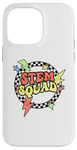 Coque pour iPhone 14 Pro Max STEM Squad Genius Experiment Costume Hourrah pour enseignants