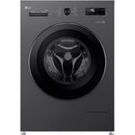 LG F4X1008NMK 6Motion 8kg 1400rpm Smart Washing Machine - Slate Grey