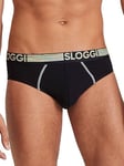 Sloggi Men's GO ABC Natural H Midi 6P Briefs, BLACK, M