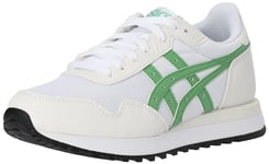 ASICS Femme Tiger Runner II Sneaker, White/Bamboo, 37.5 EU