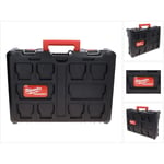 Packout Mallette Toolbox 525 x 380 x 150 mm + insert pour visseuse à percussion 18V / perceuse-visseuse à percussion / perceuse-visseuse - Milwaukee